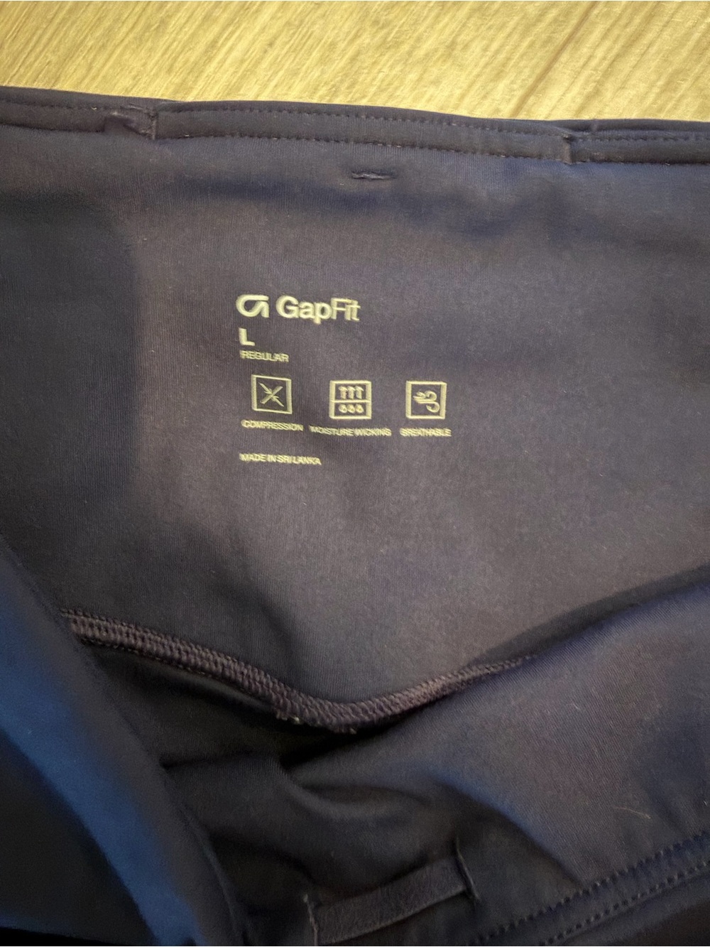 GAP Navy Flare Leggings - Picture 2 of 2